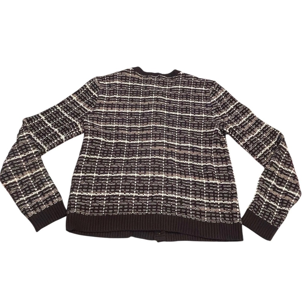 New J. Crew Tweed Lady Cardigan Sweater Womens Size Medium Cozy Business Casual - Picture 2 of 9